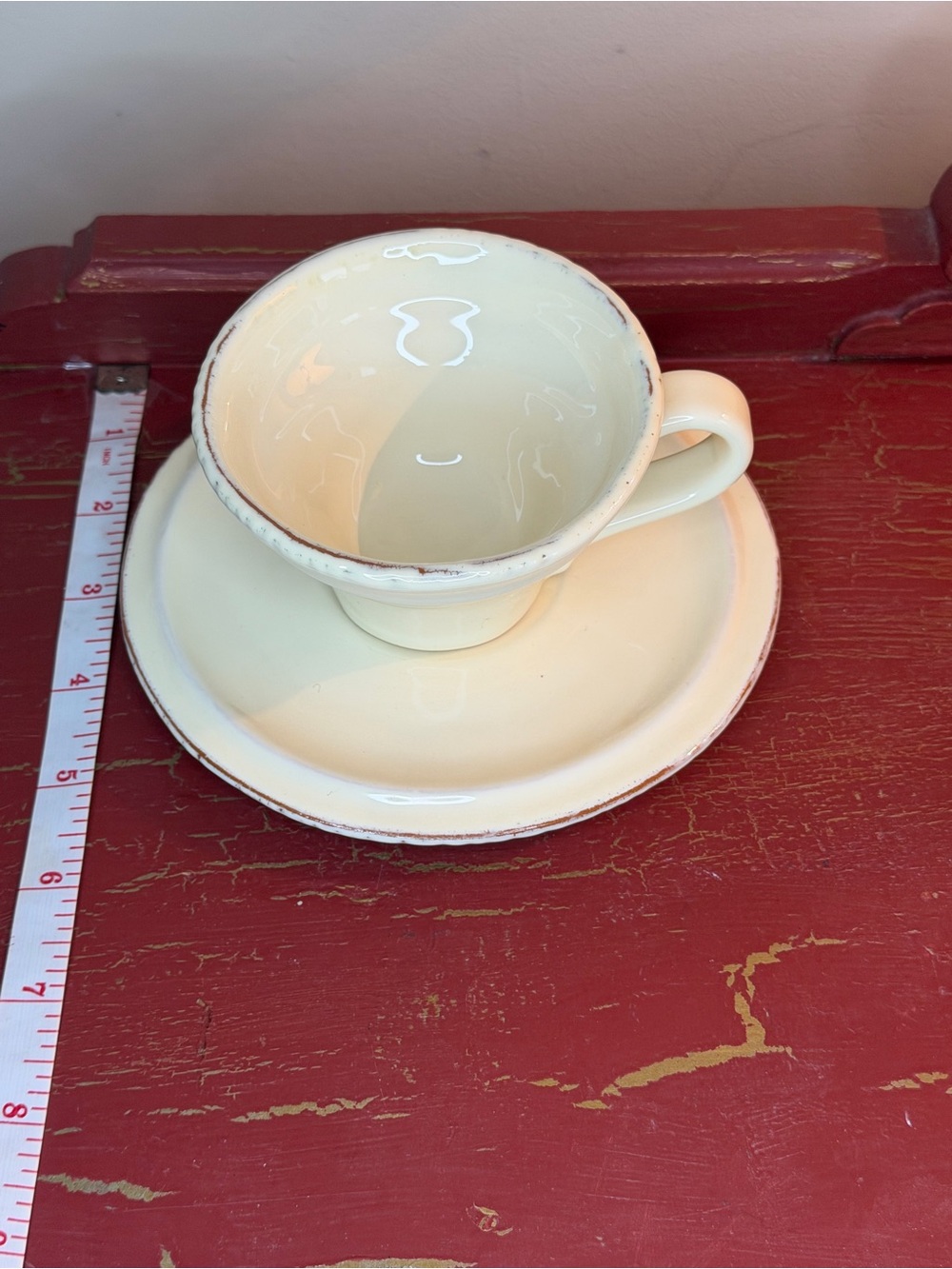 Vietri cup & saucer